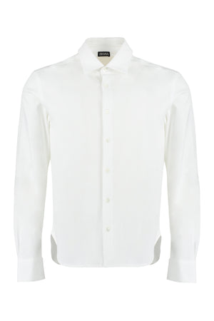 Long sleeve cotton shirt-0